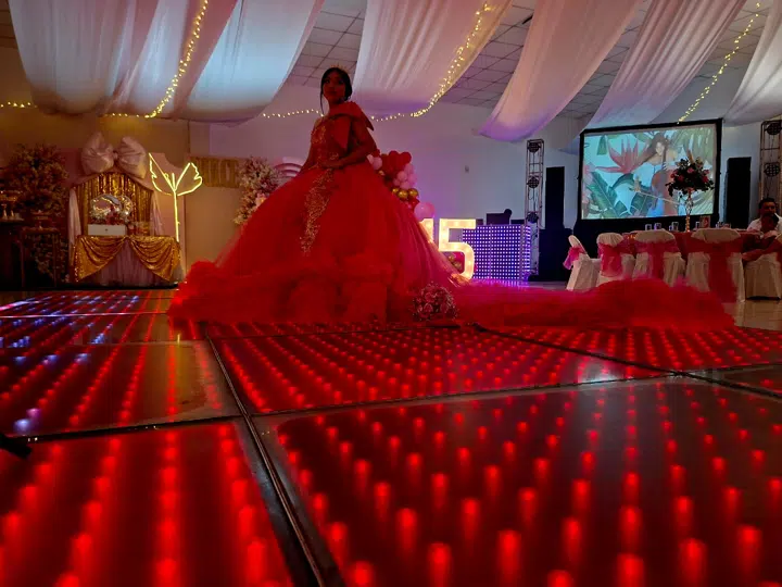 Pista LED / pista de baile