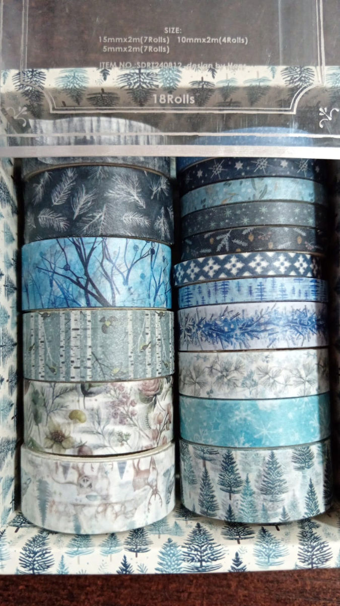 Set Washi Tape Songdao Invierno - Imagen 2