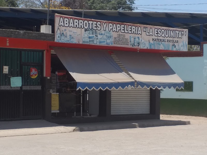 Abarrotes y papeleria la esquinita