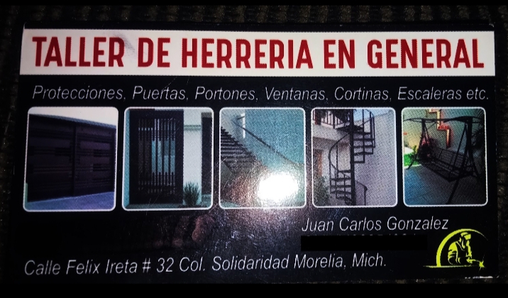 Taller de Herrería en general González Hernández - Imagen 1