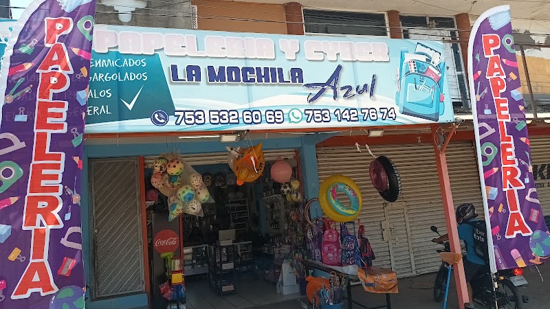 Ciber y Papelería La mochila azul