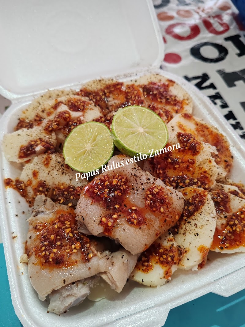 Papas Rulas estilo Zamora