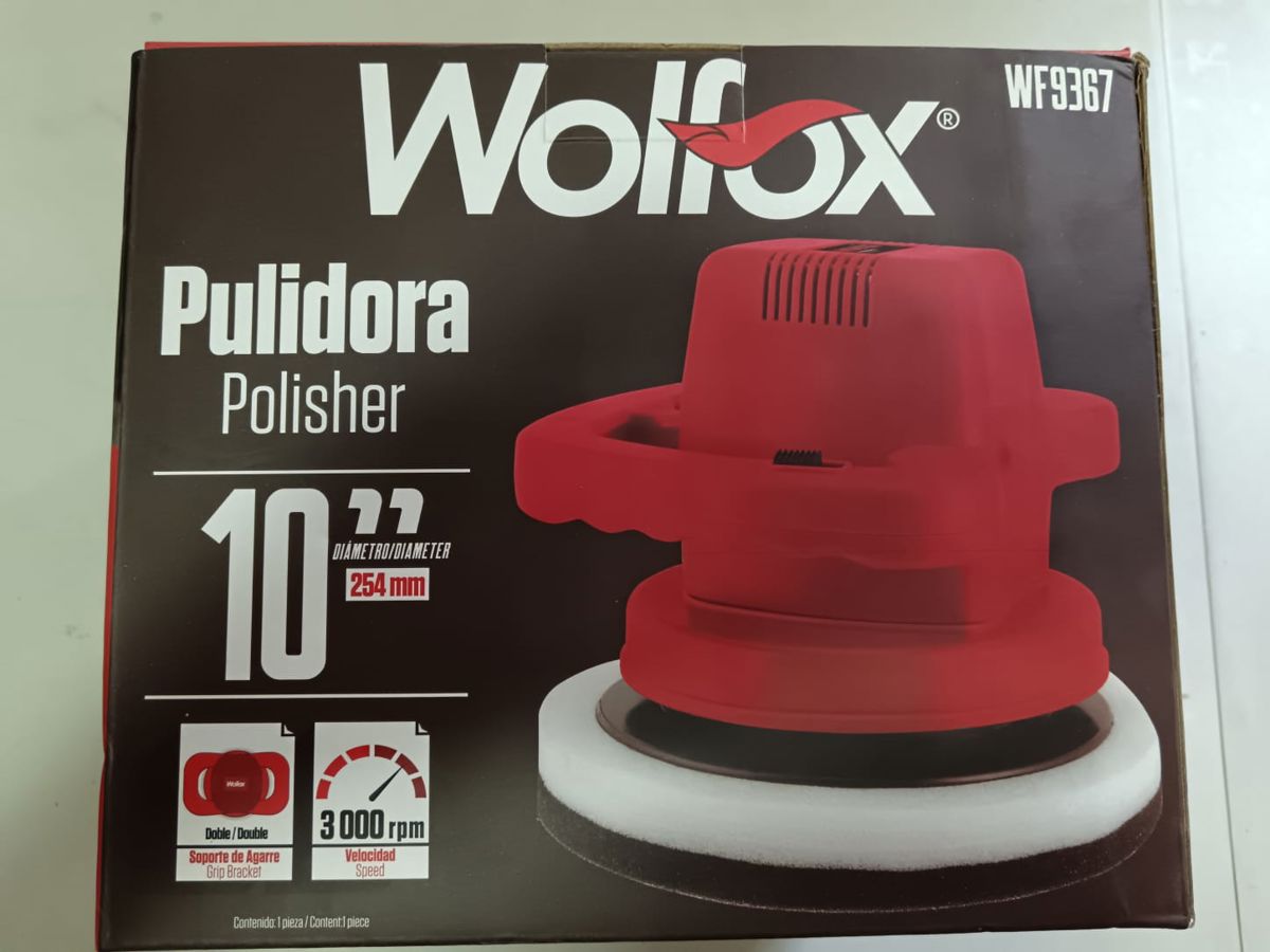 Pulidora Para Auto Wolfox 10" (254mm) 110w - Modelo WF9367
